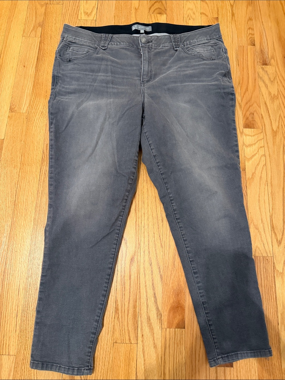 Wit & Wisdom Grey Skinny Jeans